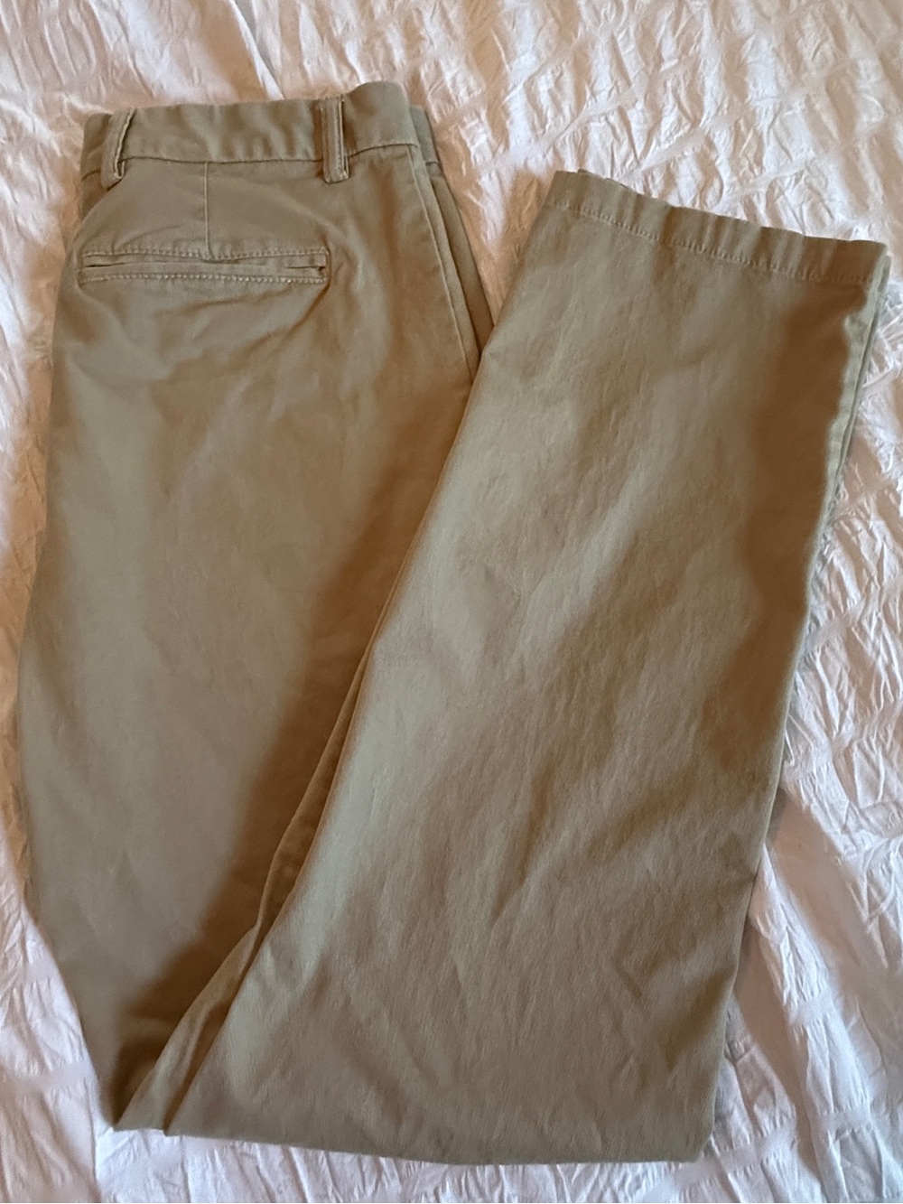Men's Classic Khaki Chino Pants - Tan